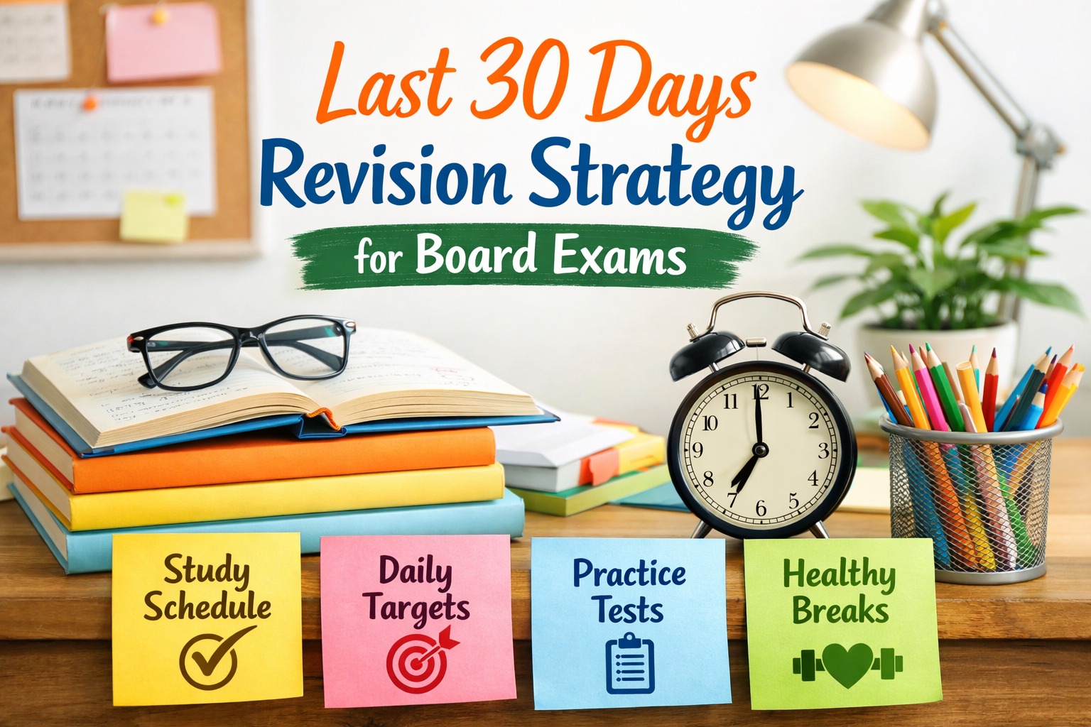 Last 30 Days Board Exam Revision Strategy